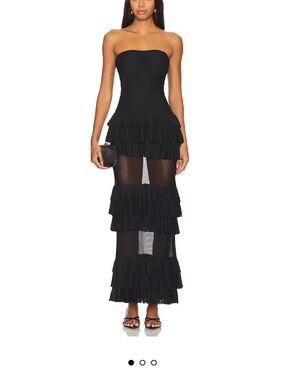 superdown | Dresses | Superdown Elena Maxi Dress In Black Size M New |  Poshmark